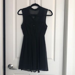 Sheer Black Dress